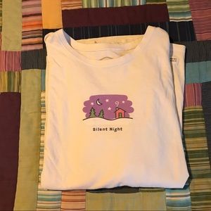 Classic fit Life is Good tee XL